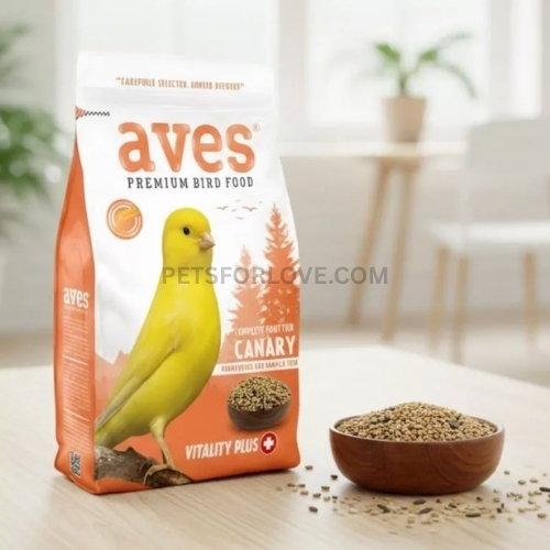 Aves Premium Bird Food Complete Food For Canaries