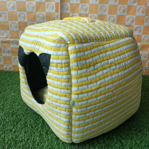Cozy Cat House Cum Bed With Furr