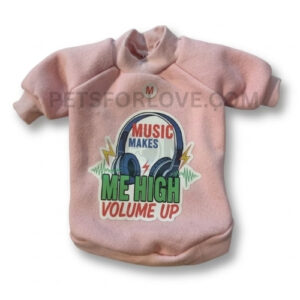 Fleece Fabric Graphic Pet Sweatshirt