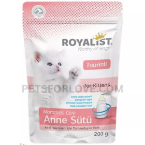 Royalist Mommies Care Kitten Milk Replacer 200 Gram