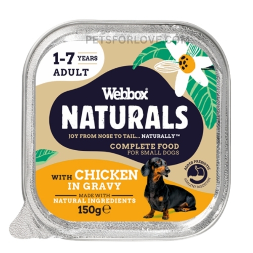 Webbox Wet Dog Food Natural Chicken In Gravy Webbox Wet Dog Food Natural Chicken In Gravy