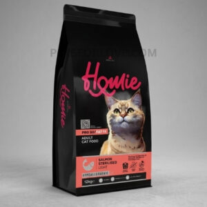 Homie Special Salmon Sterilised Light Adult Cat Food